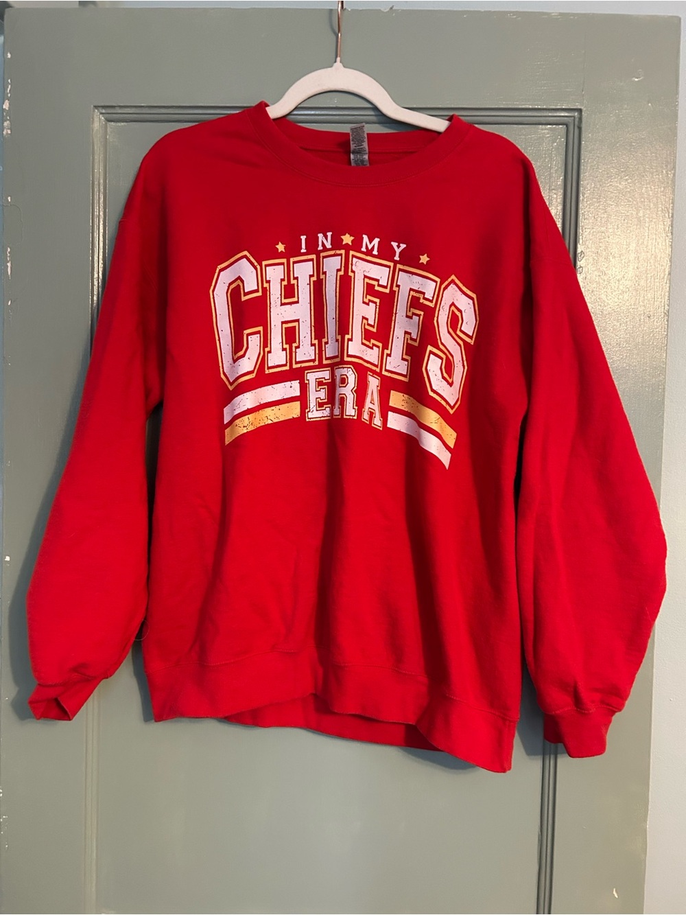 Chiefs Red Crewneck Sweatshirt